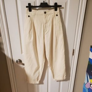 Cream Petite pants from Topshop